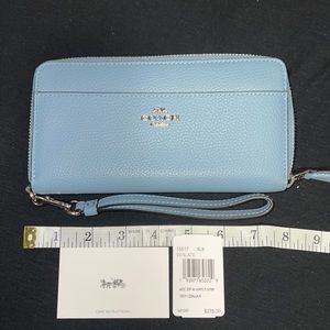 Coach wallet in slate pre-owned